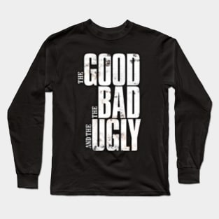 The Good The Bad and The Ugly Vintage Long Sleeve T-Shirt